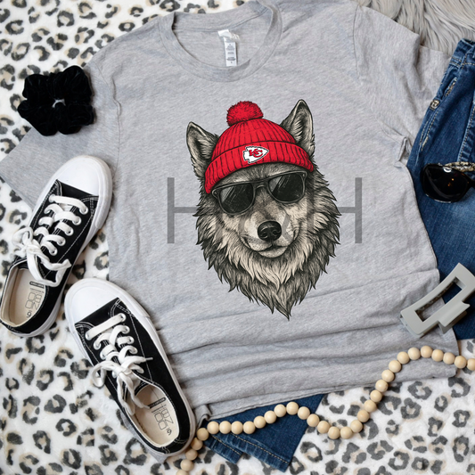 KC Wolf, Game Day Wolf Gear, Kansas City Spirit, 