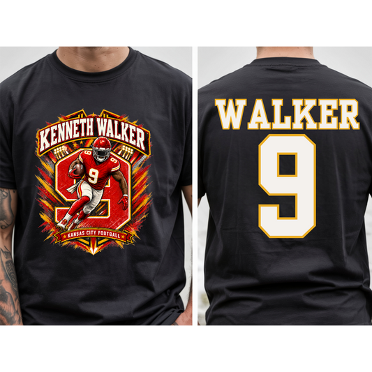 Kenneth Walker Front & Back Graphic Tee