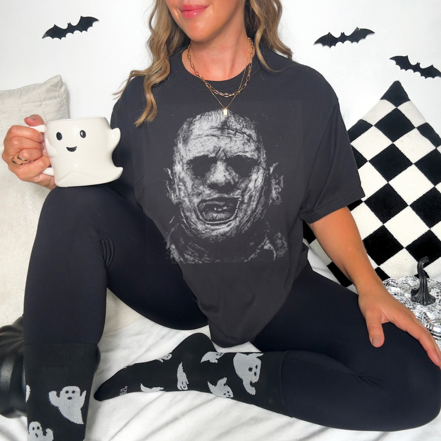 Halloween Horror Face Tee (Youth)