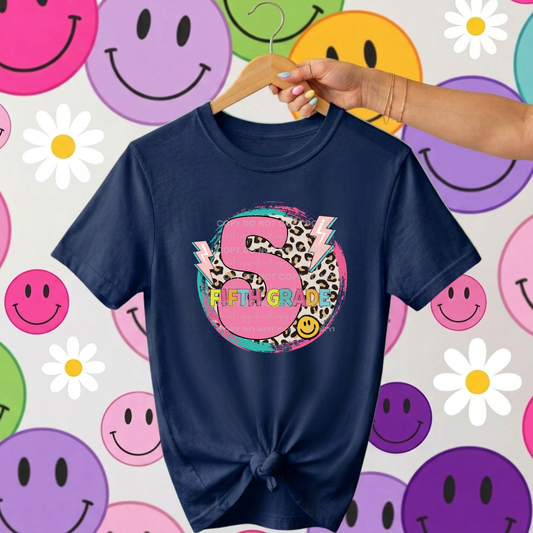 Leopard Retro Grade Youth T-Shirt