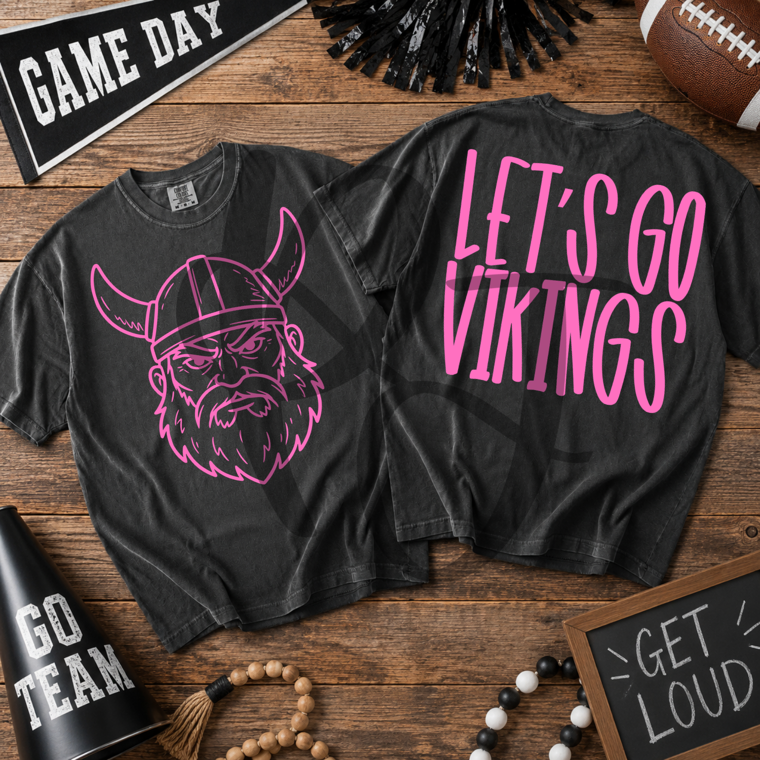 Let's Go Vikings | Pink Out