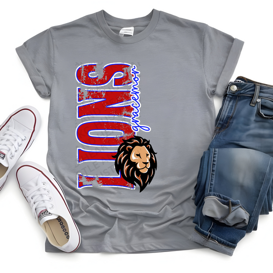 Lions Vertical Tee
