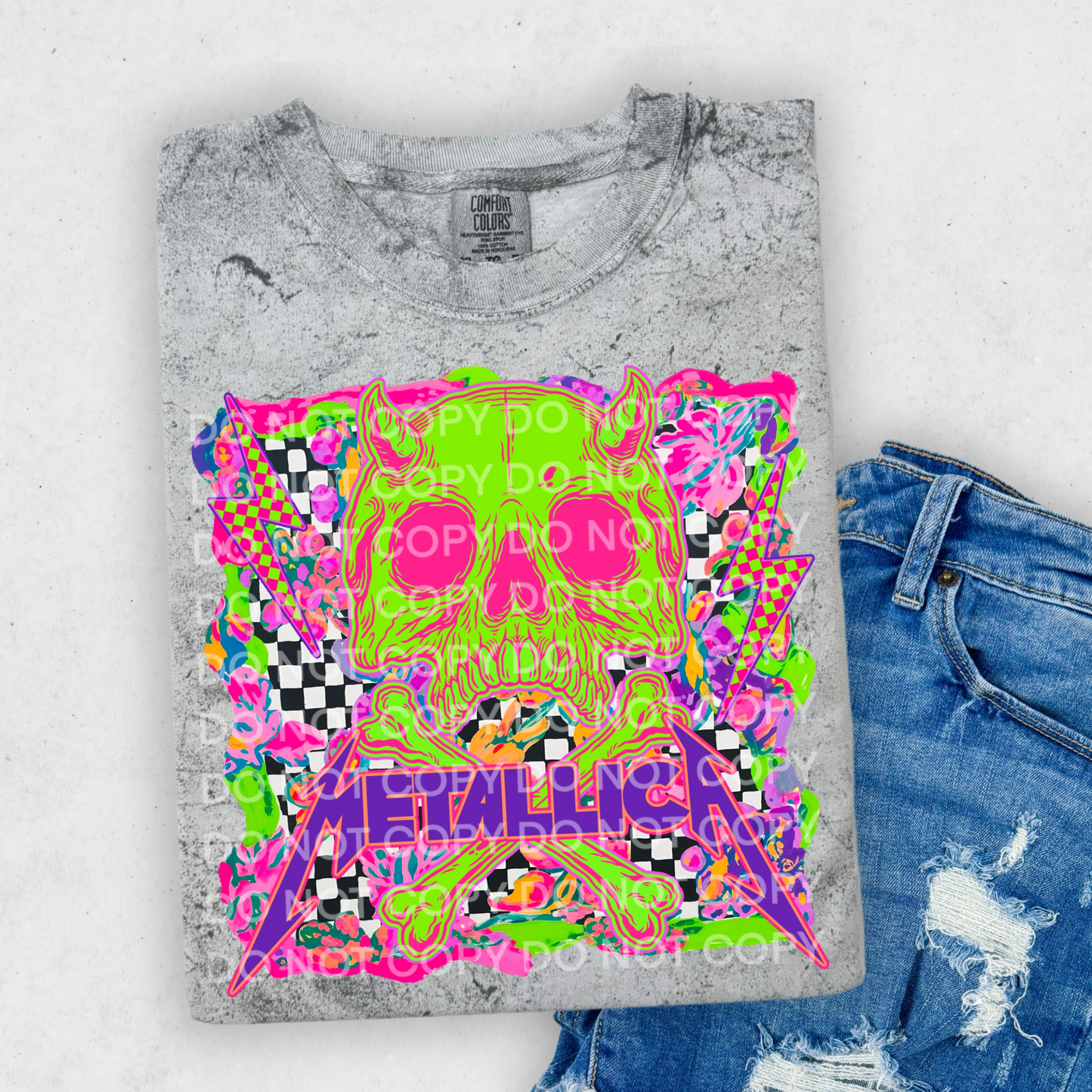 METALLICA Bright Graphic Tee