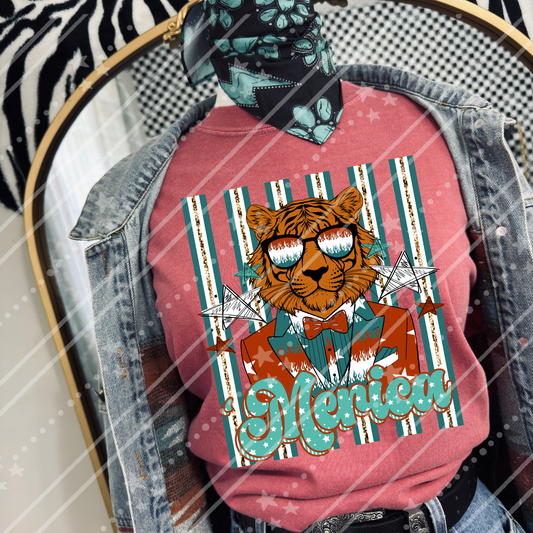 'Merica Tiger Patriotic Graphic Tee