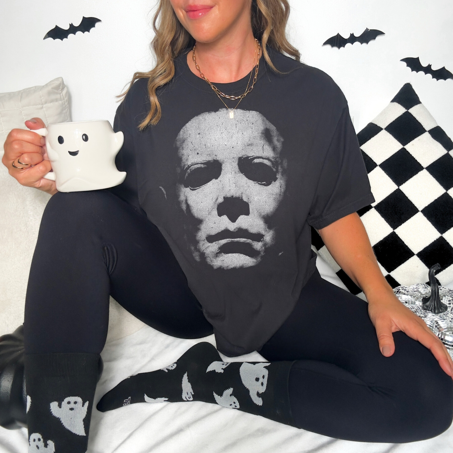 Halloween Horror Face Tee (Youth)