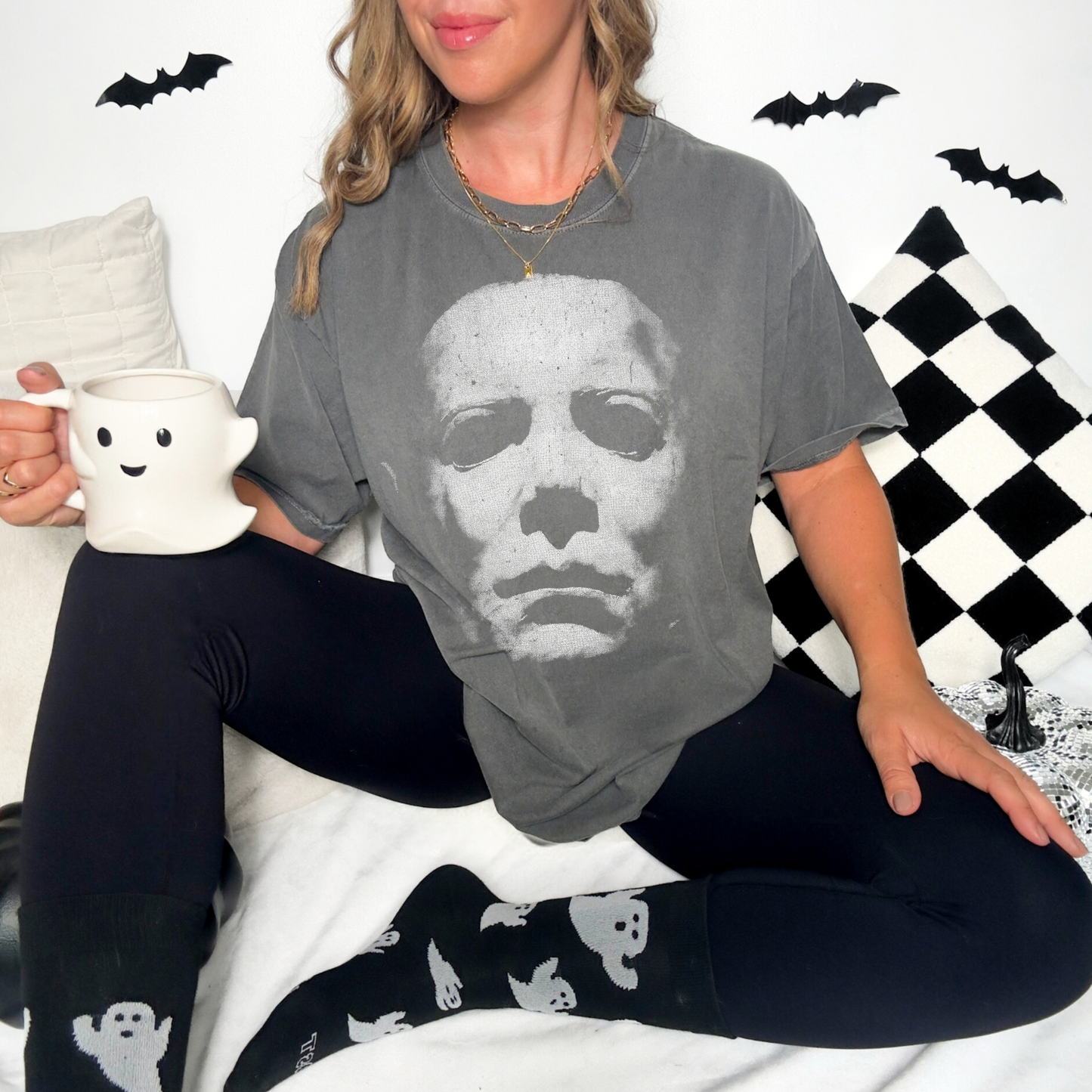 Halloween Horror Face Tee (Youth)