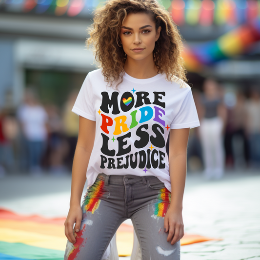More Pride, Less Prejudice Tee