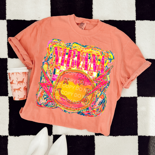 NIRVANA Bright Graphic Tee