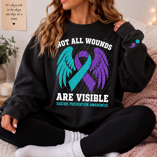 Not All Wounds Are Visible | Suicide Prevention Awareness