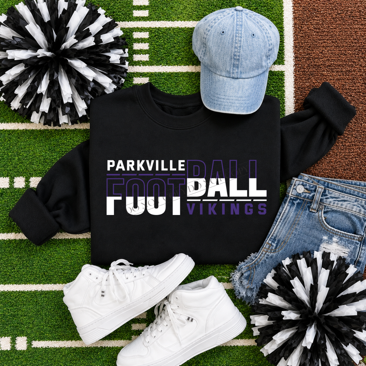 Parkville Split Football Vikings
