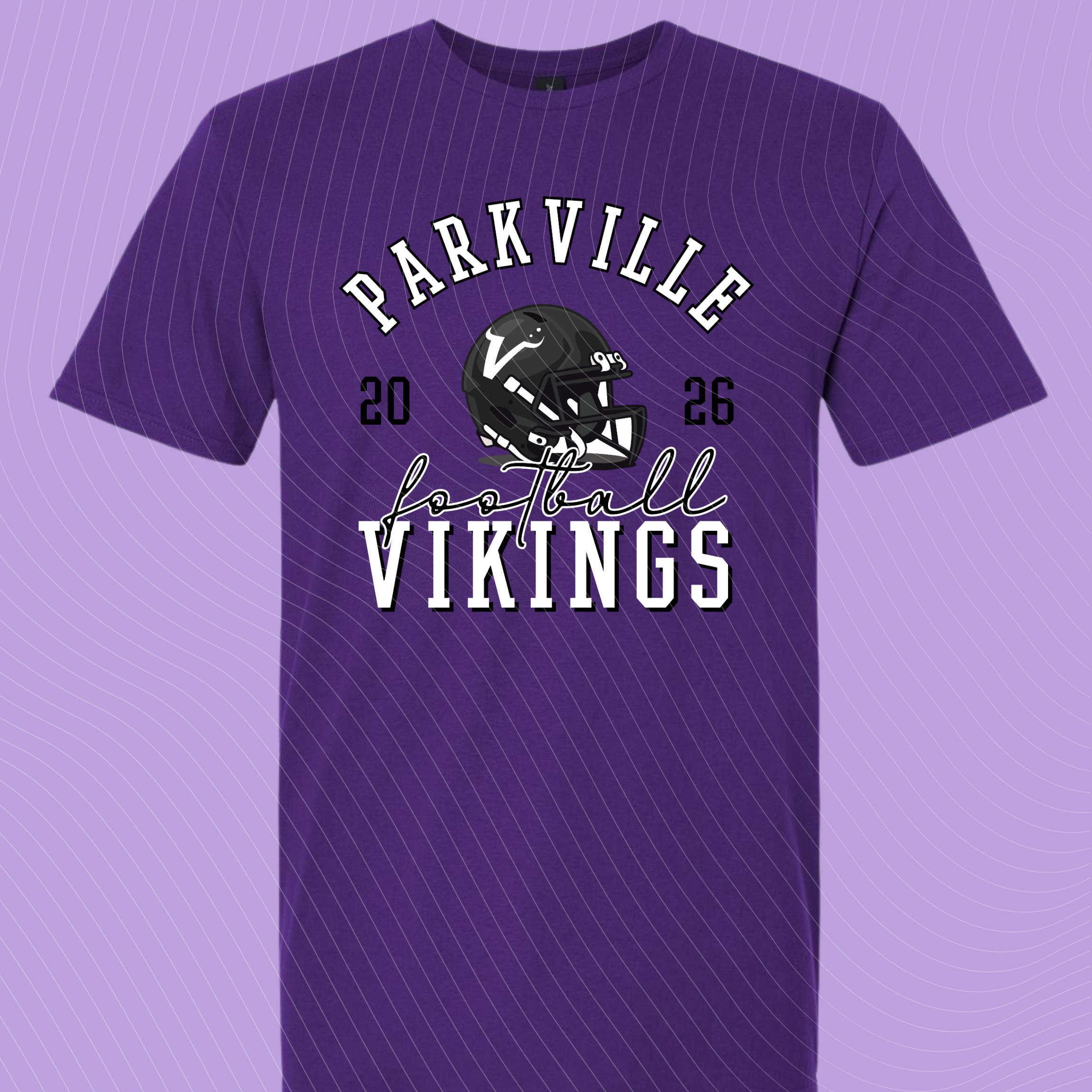 Parkville Vikings Football Helmet 2026