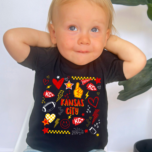 Toddler Kansas City Preppy Collage