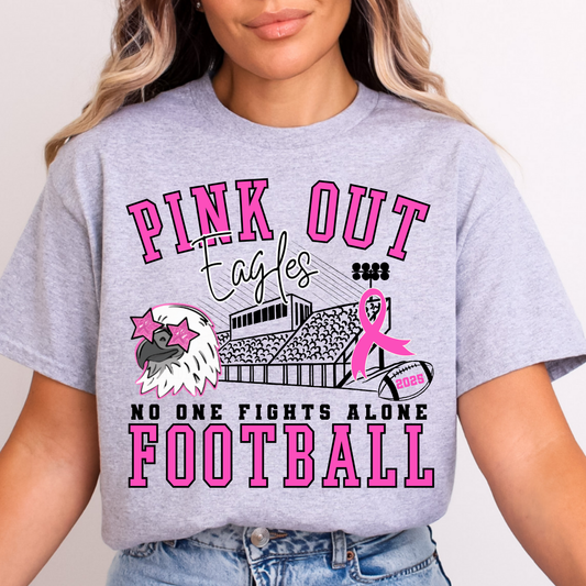 Youth Pink Out Eagles - No One Fights Alone