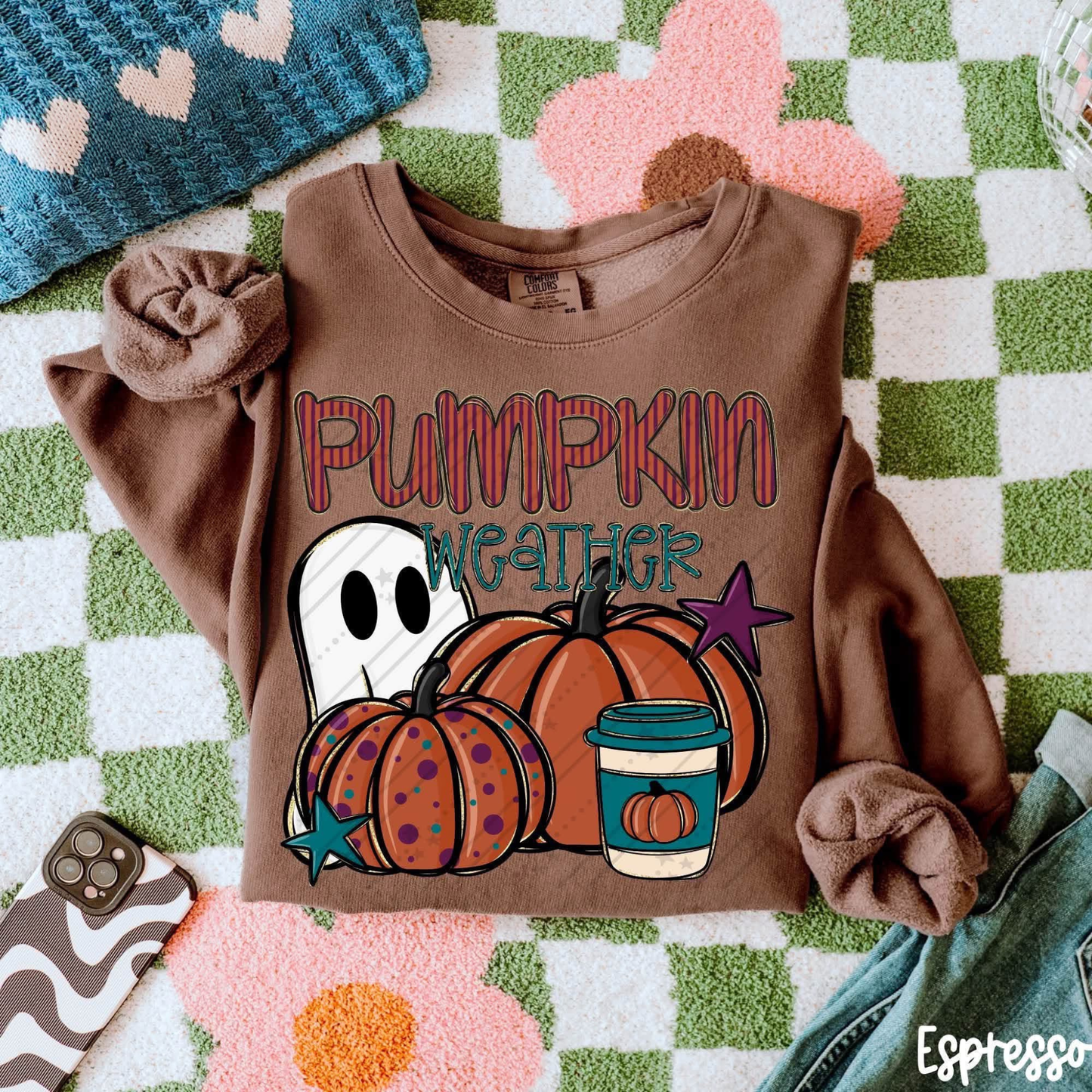 Pumpkin Weather Graphic