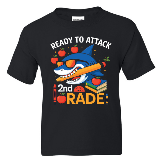 Ready to attack 2nd grade