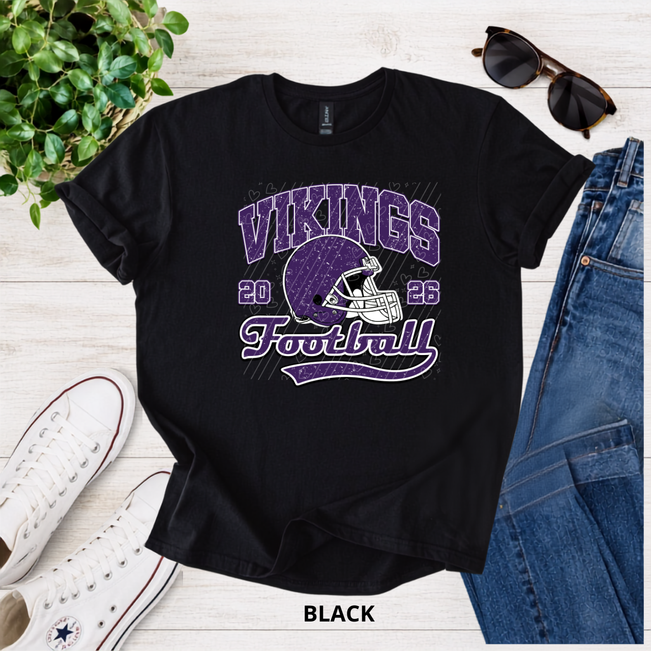 Retro Vikings Football
