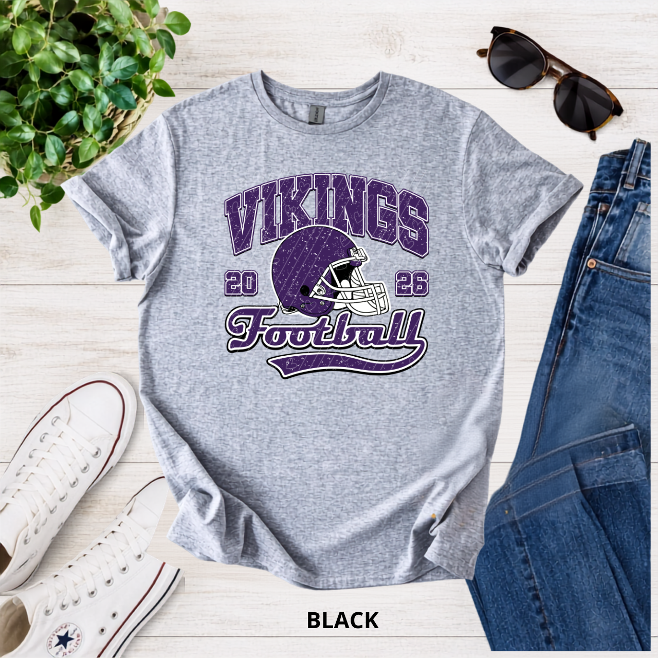 Retro Vikings Football