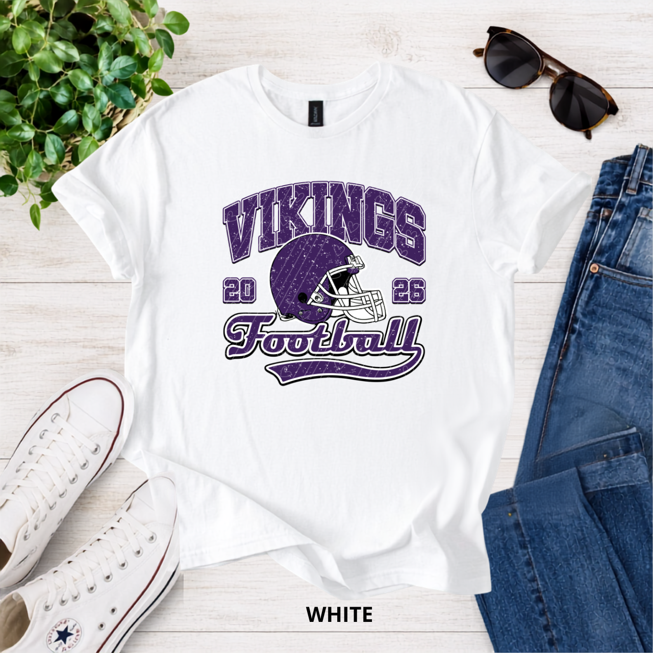 Retro Vikings Football