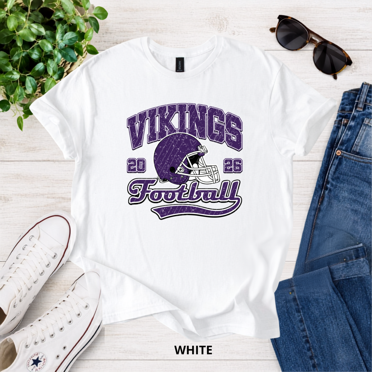 Retro Vikings Football