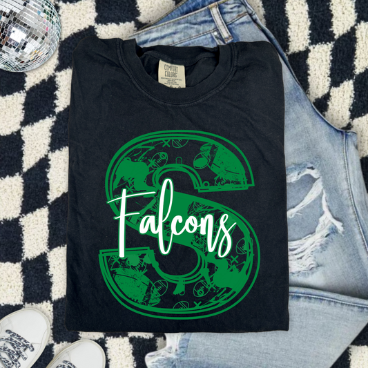 S Falcons Tee