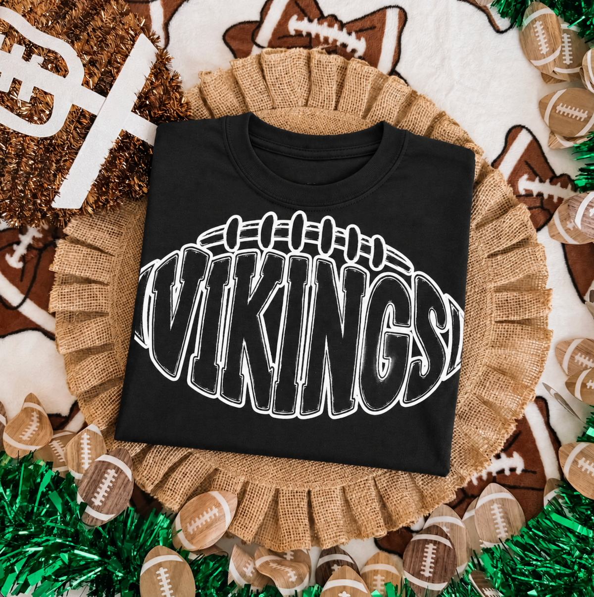 Vikings Football Shape