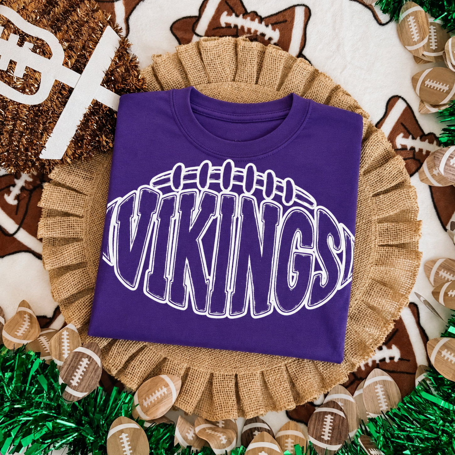 Vikings Football Shape