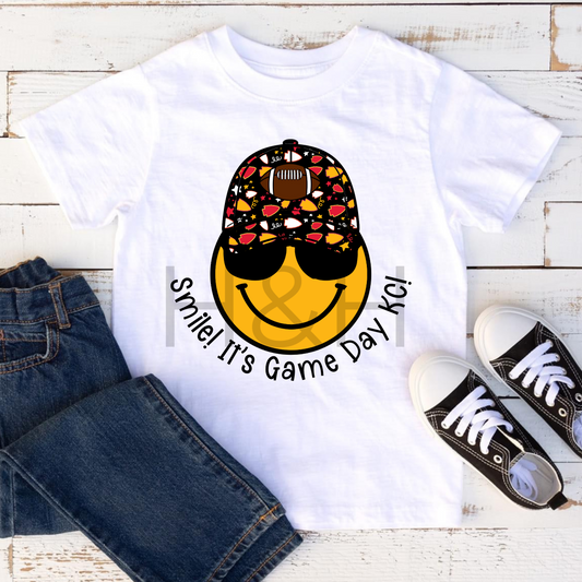 Smile - It's Game Day KC! (Boy) - Youth