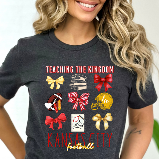 Teaching the Kingdom - Kansas City Football Tee
