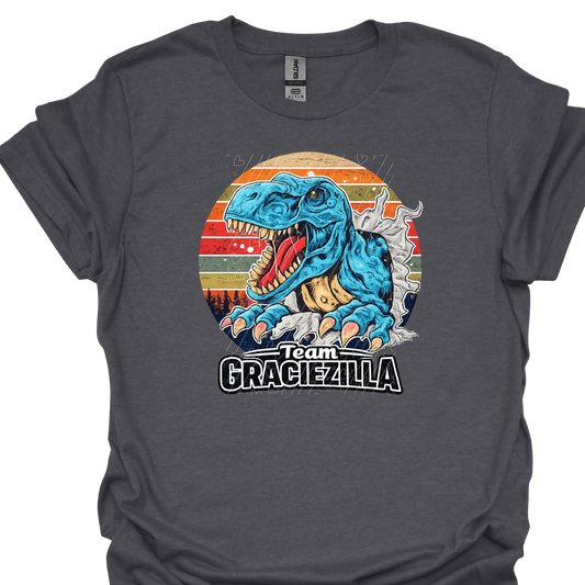 Team Graciezilla Mental Health Graphic Tee