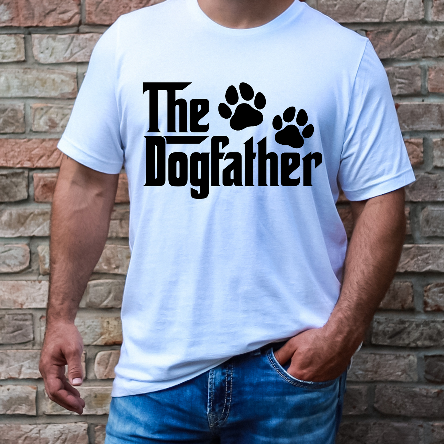 The Dogfather Shirt | Funny Dog Dad Tee | Gift for Dog Lovers