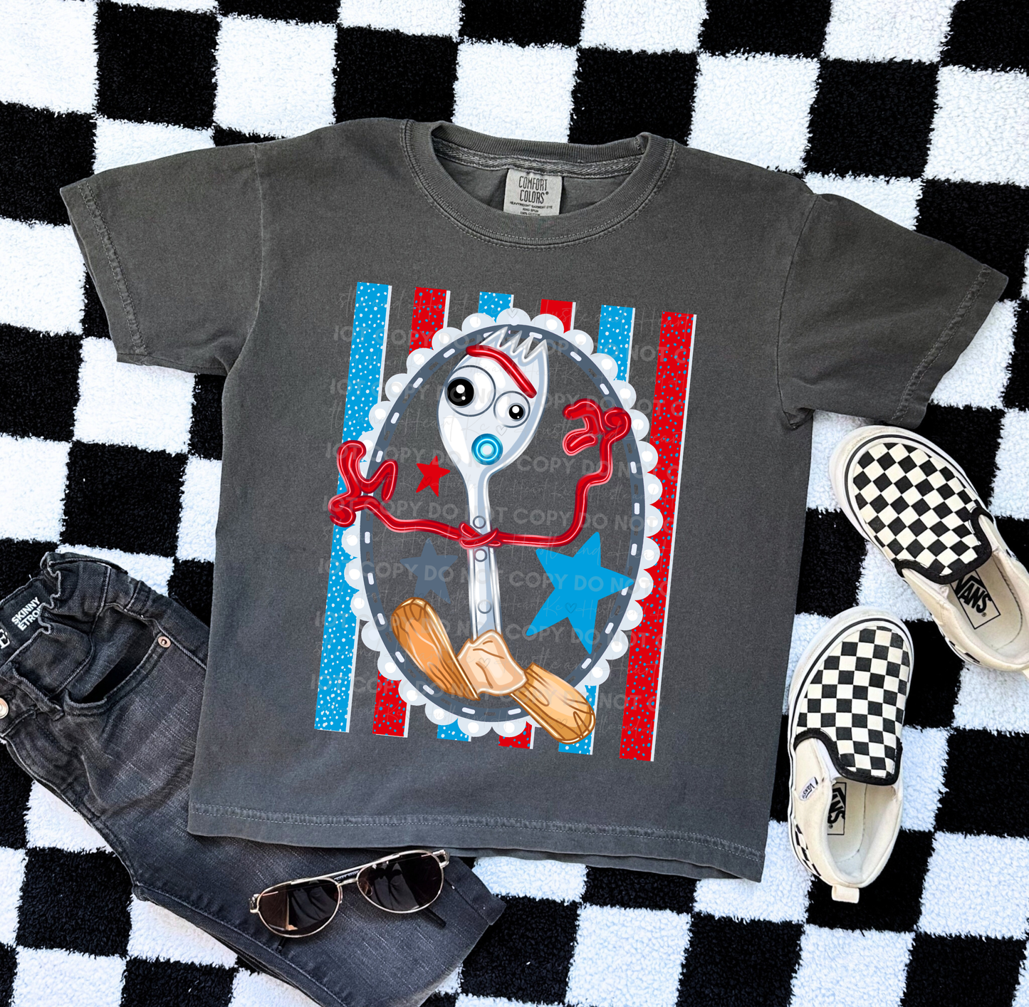 Forky Inspired Comfort Colors® Shirt
