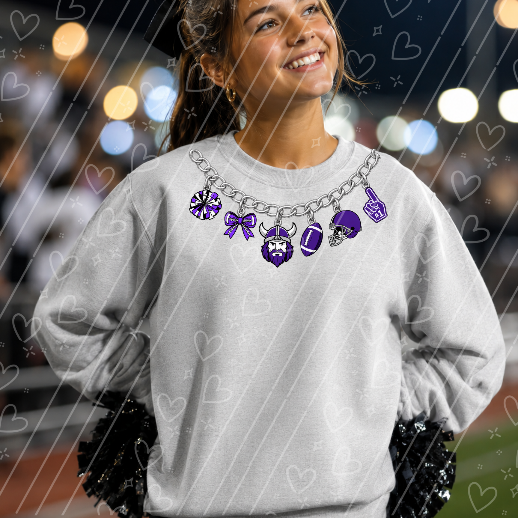 Vikings Charm Necklace
