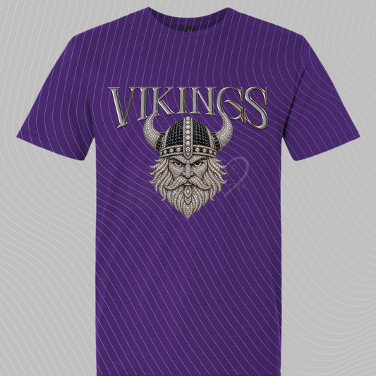 Vikings Faux Diamonds Youth
