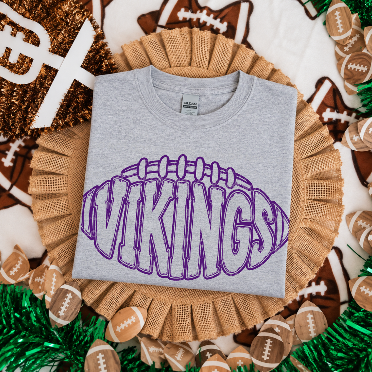 Vikings Football Shape