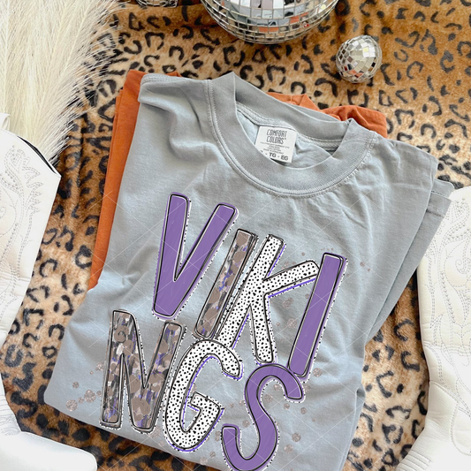 Vikings Paint Strokes Youth
