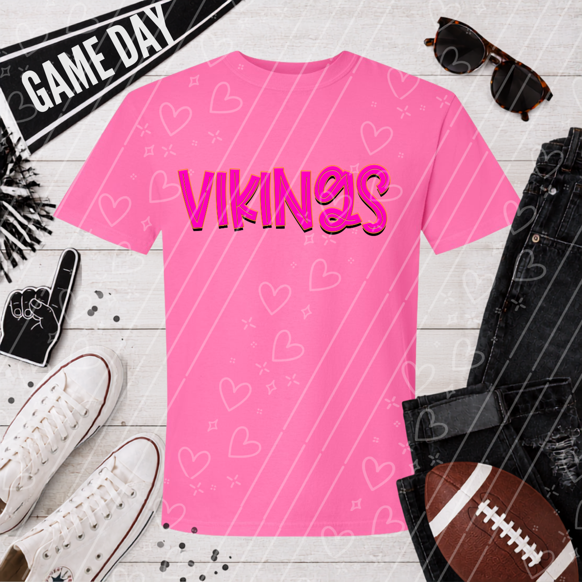 Vikings Pink Punch