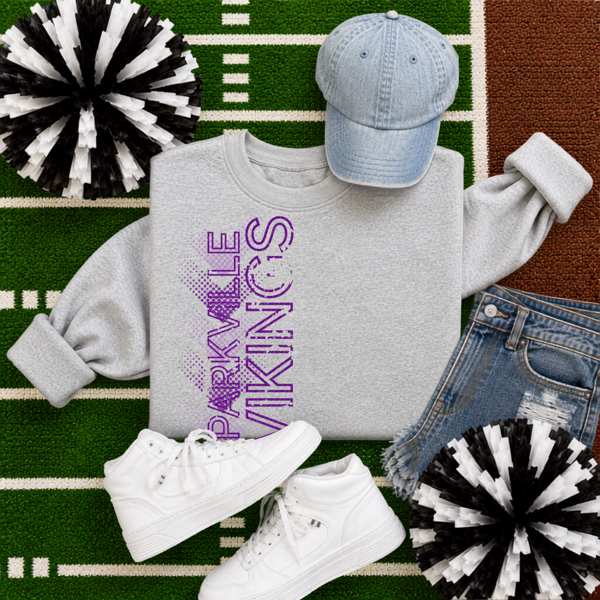 Vikings Purple Fade