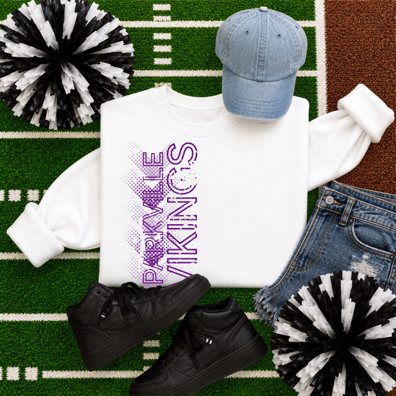 Vikings Purple Fade