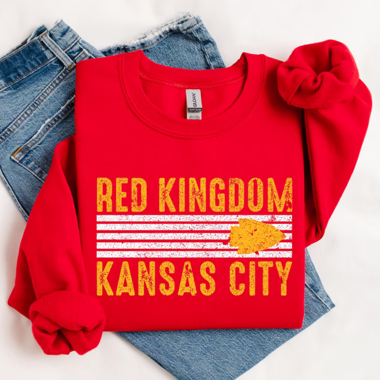 Youth Vintage Red Kingdom KC
