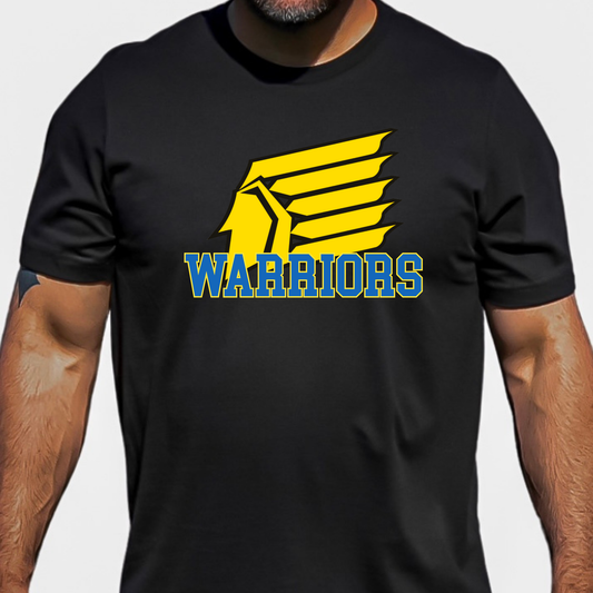 Warriors w/ mascot