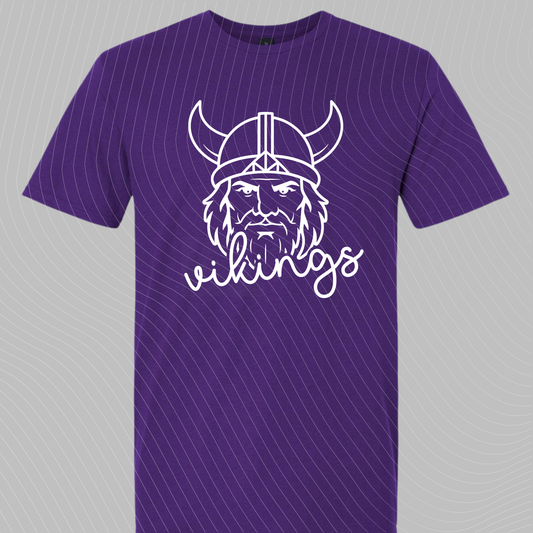 White Vikings Doodle Head Youth