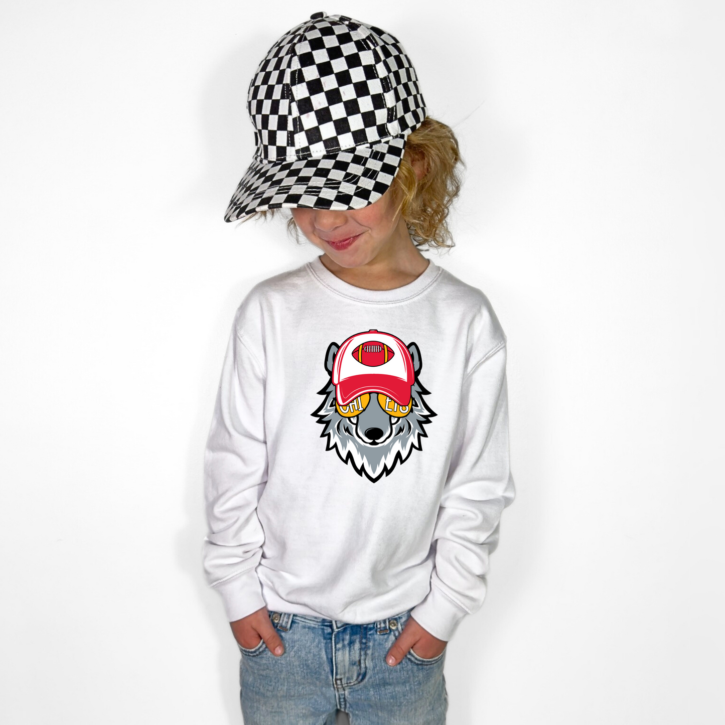 Youth Kansas City Wolf Cap Mascot