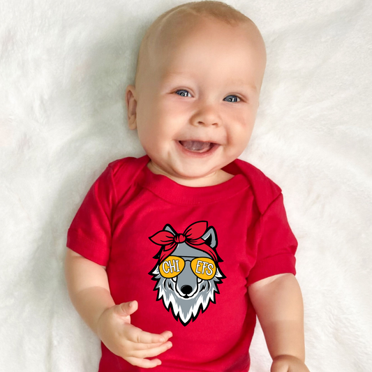 Chiefs Glasses Wolf - Boy or Girl - Infant