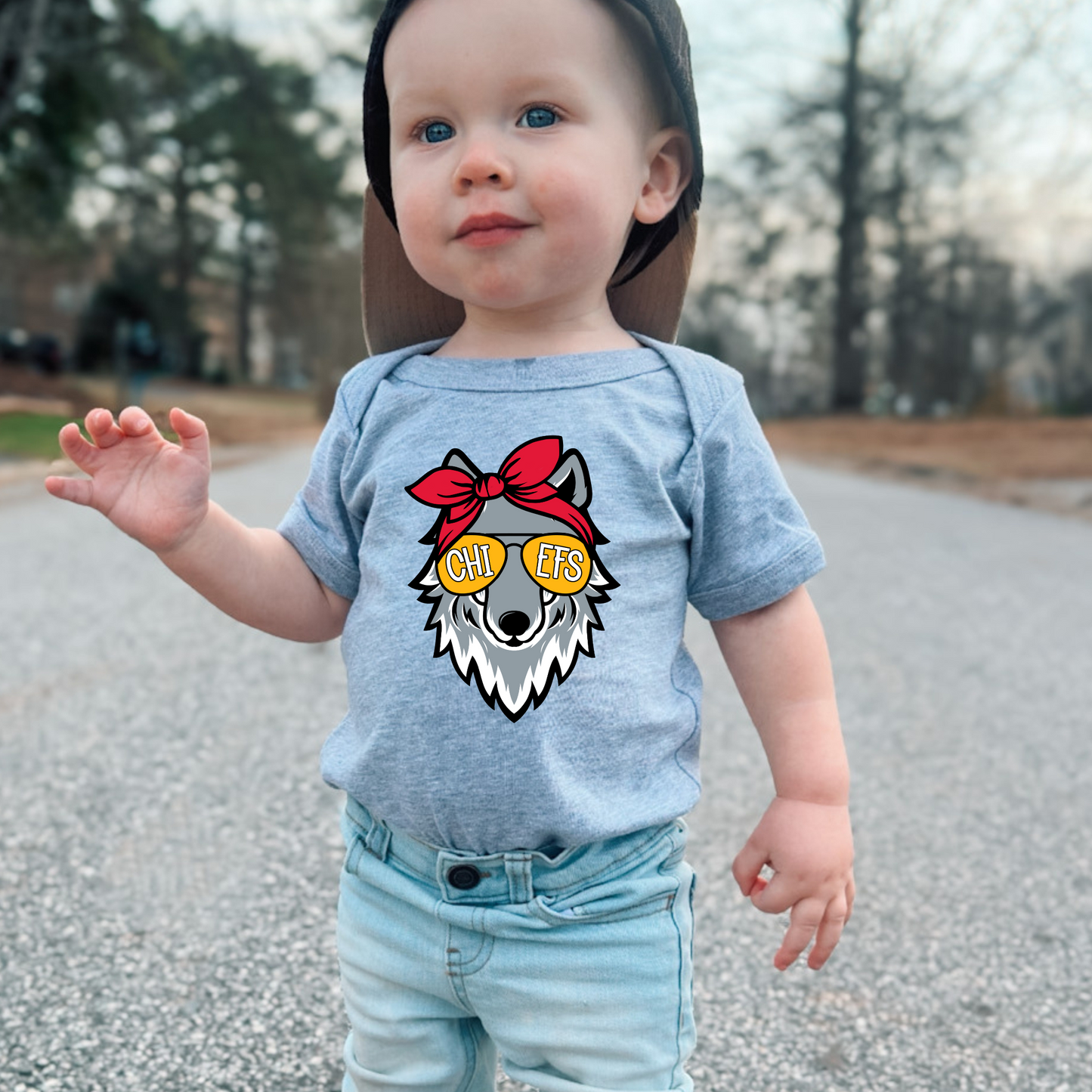 Chiefs Glasses Wolf - Boy or Girl - Infant