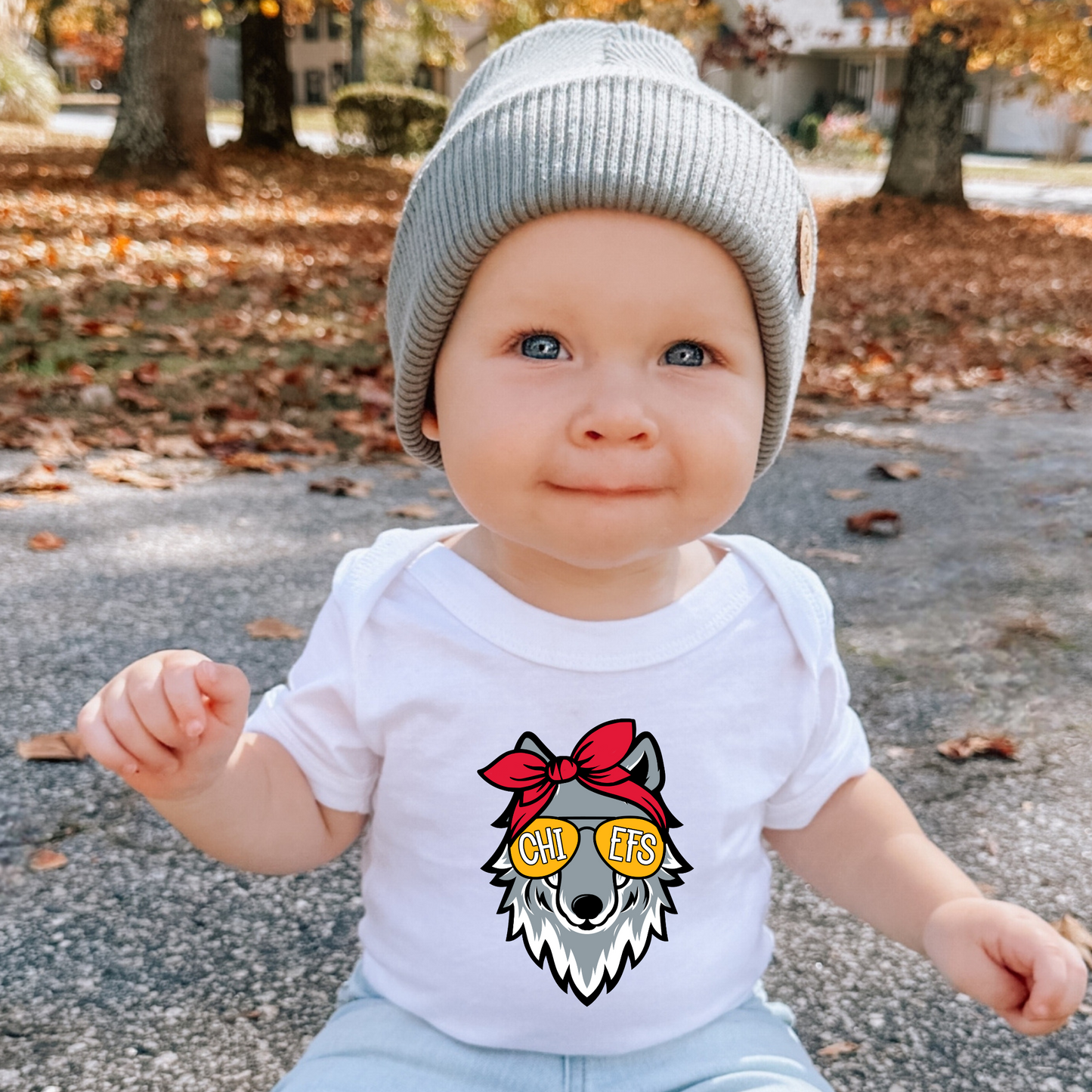 Chiefs Glasses Wolf - Boy or Girl - Infant