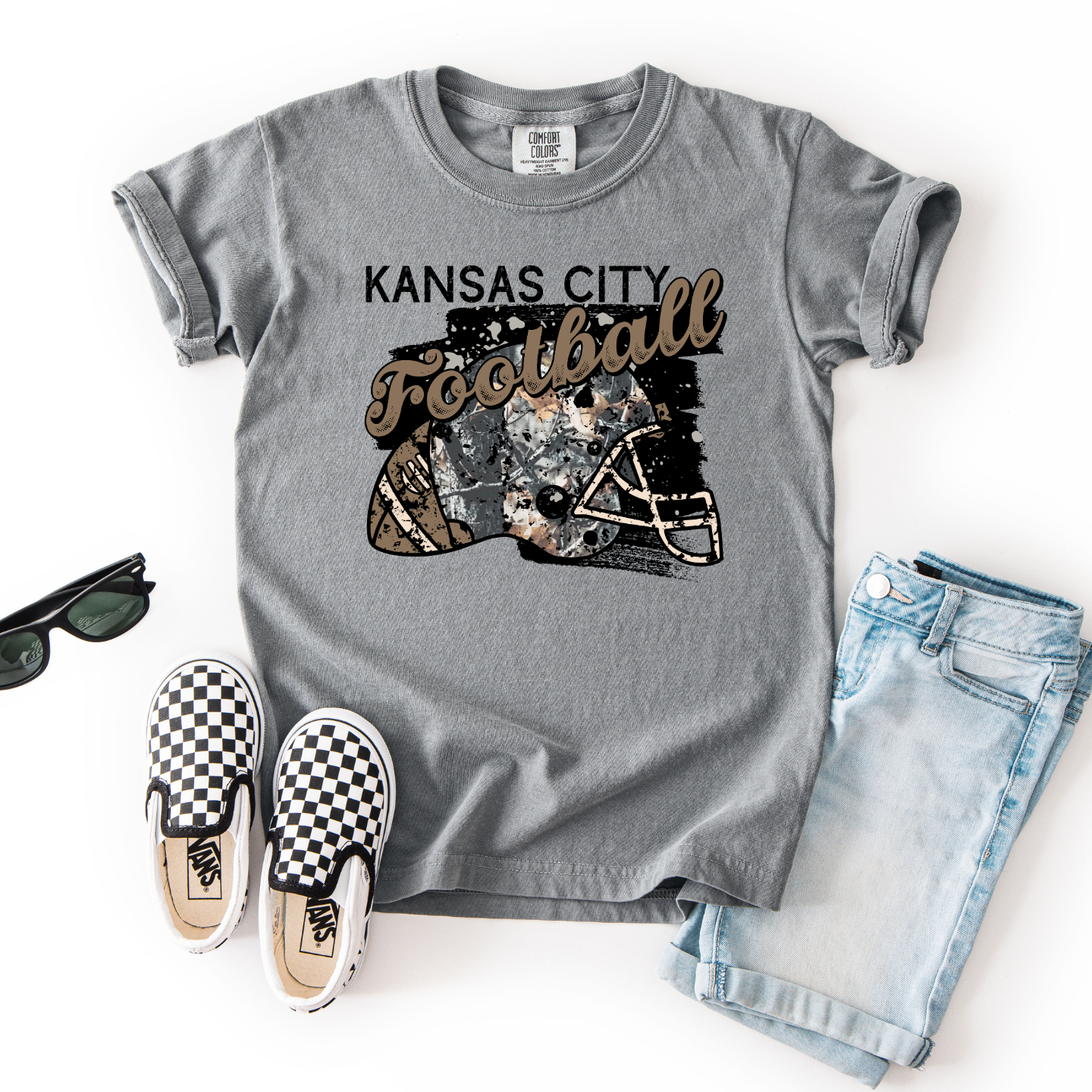 Youth Camo Kansas City Football