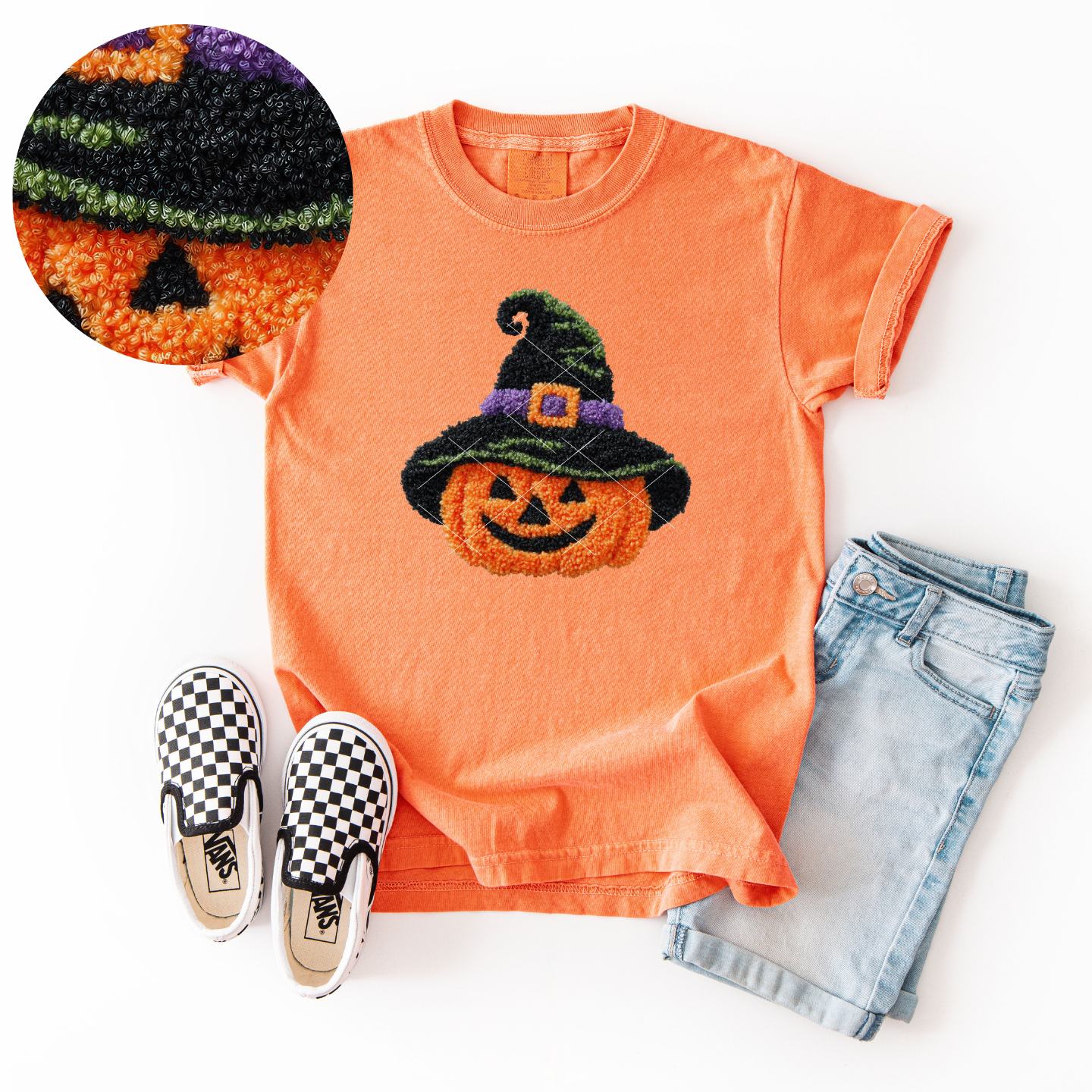 Youth Yarn Witchy Pumpkin