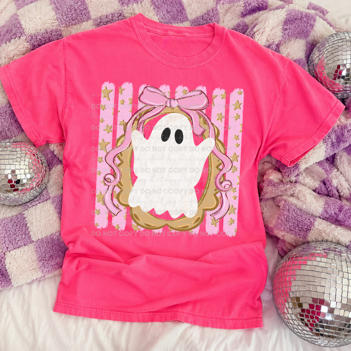 Girly Ghost | Preppy Halloween Graphic