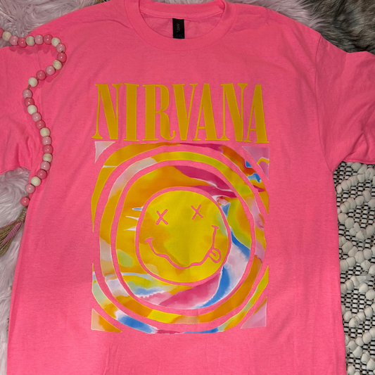 Neon Nirvana Graphic Tee