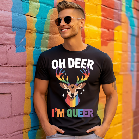 Oh Deer, I’m Queer Tee